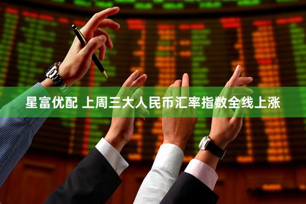星富优配 上周三大人民币汇率指数全线上涨