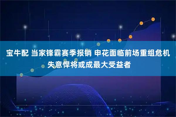 宝牛配 当家锋霸赛季报销 申花面临前场重组危机 失意悍将或成最大受益者