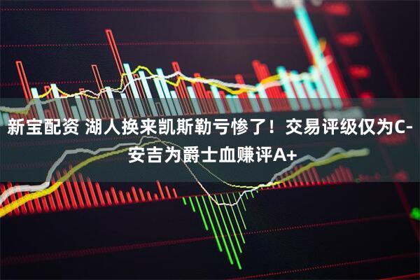 新宝配资 湖人换来凯斯勒亏惨了！交易评级仅为C- 安吉为爵士血赚评A+