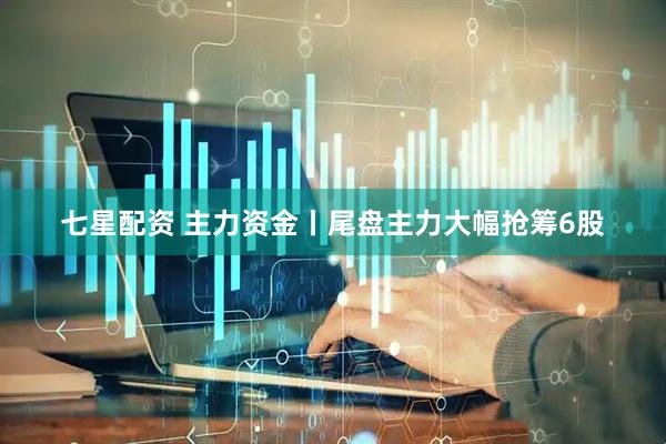 七星配资 主力资金丨尾盘主力大幅抢筹6股